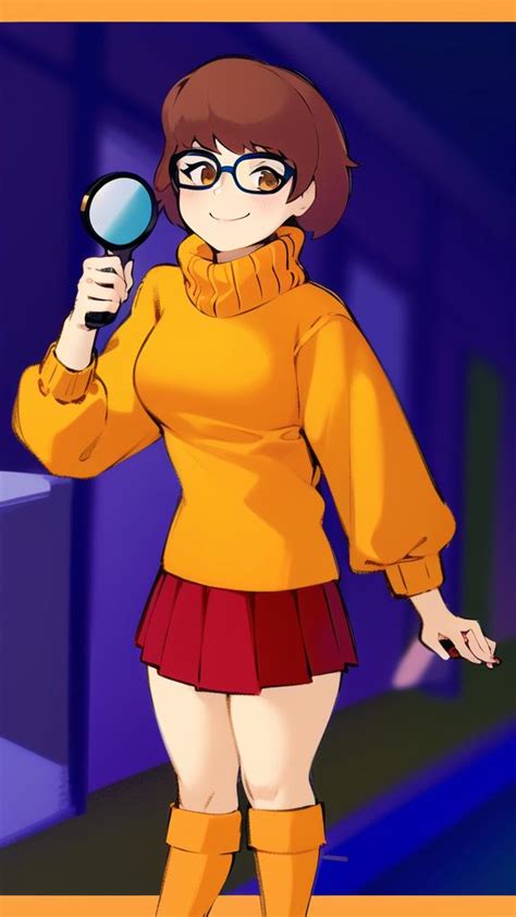 velma and ghost|anime velma dinkley.